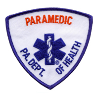 Pennsylvania EMT Patch EMS Medic PA Ambulance Emergency Medical Technician  F 33 